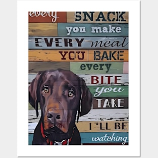 Dog Humor Funny Labrador Saying Posters and Art